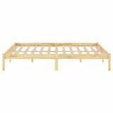 Bed Frame Solid Wood Pine 120x200 cm