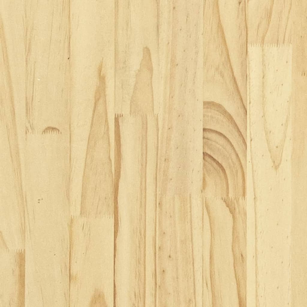 Bed Frame | Natural pine | Solid pinewood | 120x200 cm |  Durable