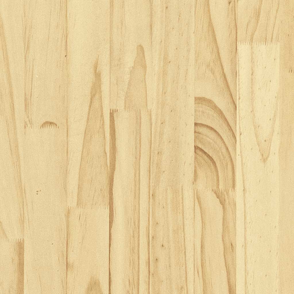 Bed Frame | Natural pine | Solid pinewood | 120x200 cm |  Durable