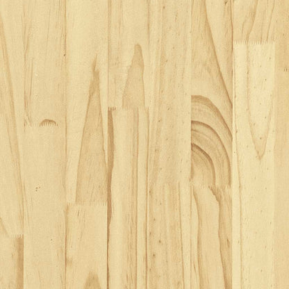 Bed Frame | Natural pine | Solid pinewood | 120x200 cm |  Durable