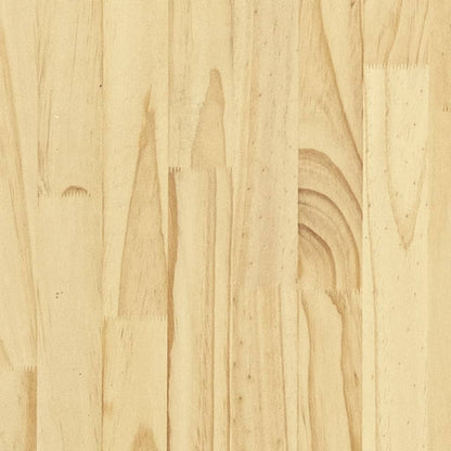 Bed Frame without Mattress Solid Wood King Size