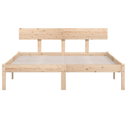 Bed Frame | Pine | Solid Pinewood | Double | Durable | Bed Frame
