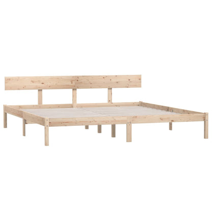 Bed Frame | Pine | Solid pinewood | Super King | Durable | Bed Frame