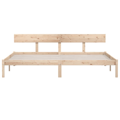 Bed Frame | Pine | Solid pinewood | Super King | Durable | Bed Frame