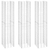 Gabion Raised Beds 3 pcs 11.8"x11.8"x59.1" Iron
