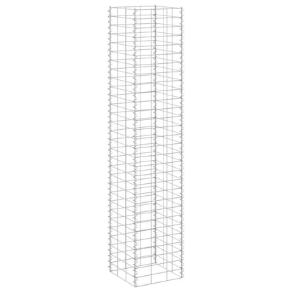 Gabion Raised Beds 3 pcs 30x30x150 cm Iron