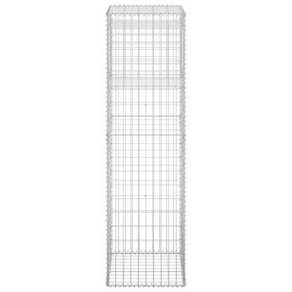 Gabion Basket Post 50x50x180 cm Iron