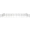 Gabion Raised Bed Galvanised Steel 200x100x20 cm