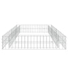 Gabion Raised Bed Galvanised Steel 200x100x20 cm