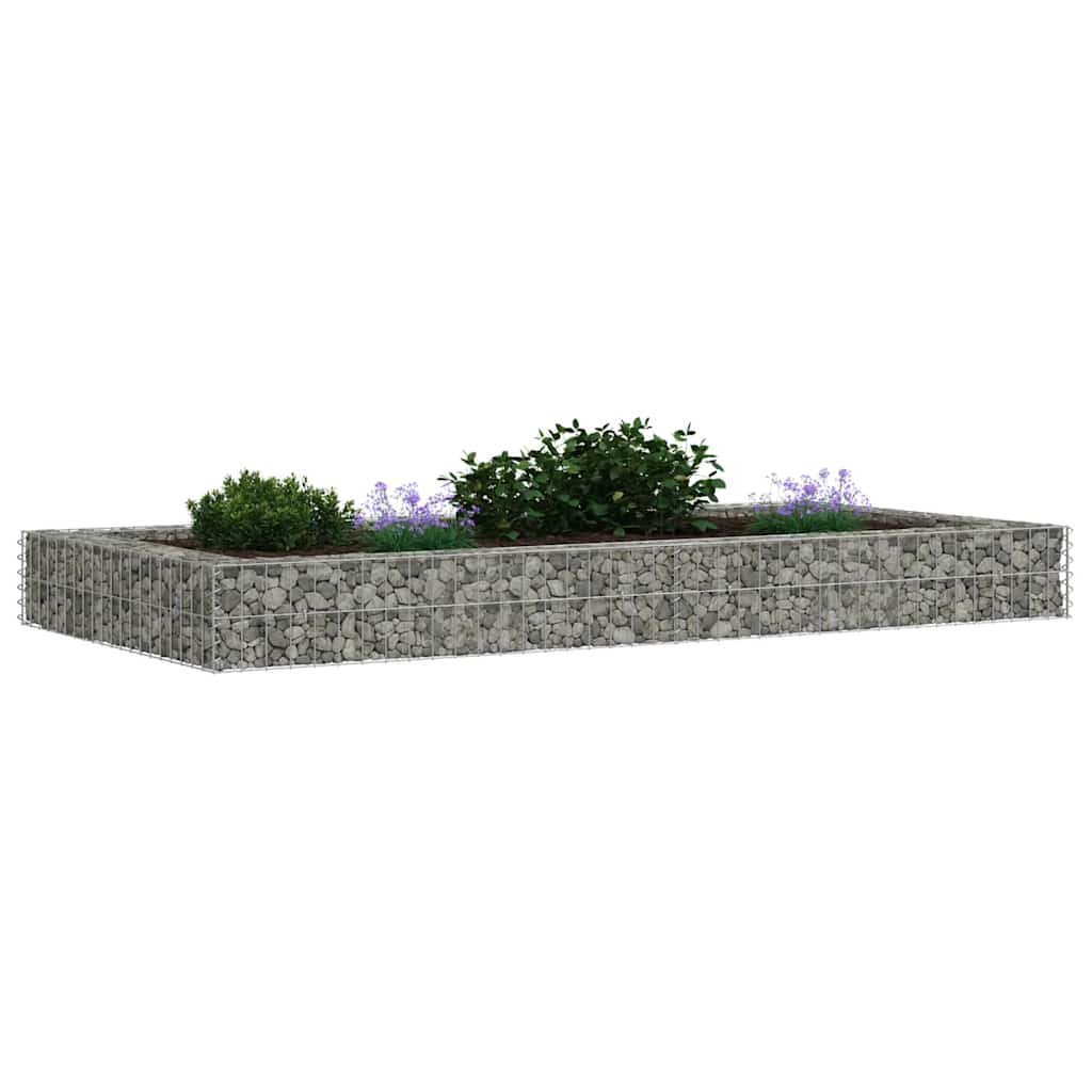 Gabion Raised Bed Galvanized Steel 78.7"x39.4"x7.9