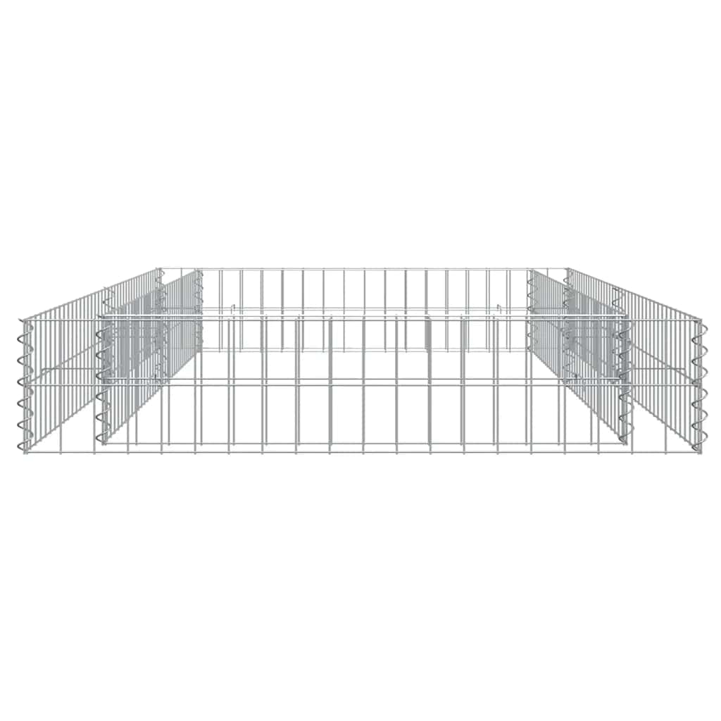 Gabion Raised Bed Galvanized Steel 78.7"x39.4"x7.9