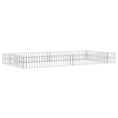 Gabion Raised Bed Galvanized Steel 78.7"x39.4"x7.9