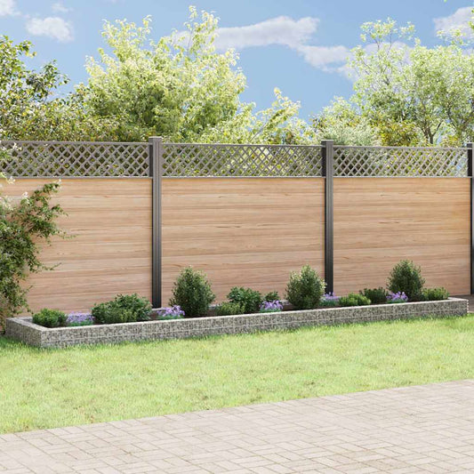 Gabion Raised Bed | Silver | Galvanised steel | Large