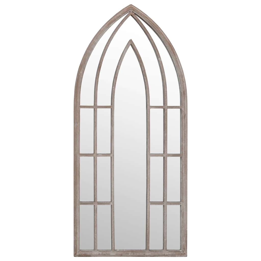 Garden Mirror | Sand | Iron, Glass | Medium | Decorative Inlays