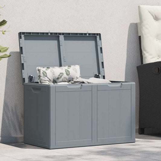 Storage Box | Grey | Polypropylene | Large | Storage | Garden Storage Box