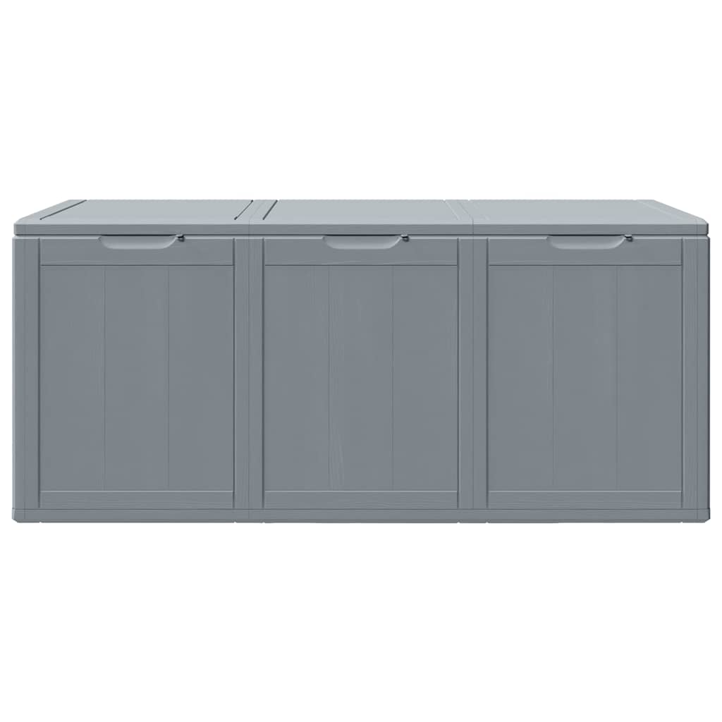 Storage Box | Grey | Polypropylene | Large | Modern | Lightweight