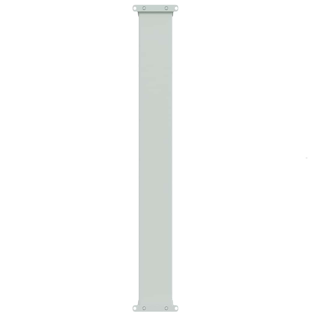 Patio Retractable Side Awning 46.1"x236.2" Black