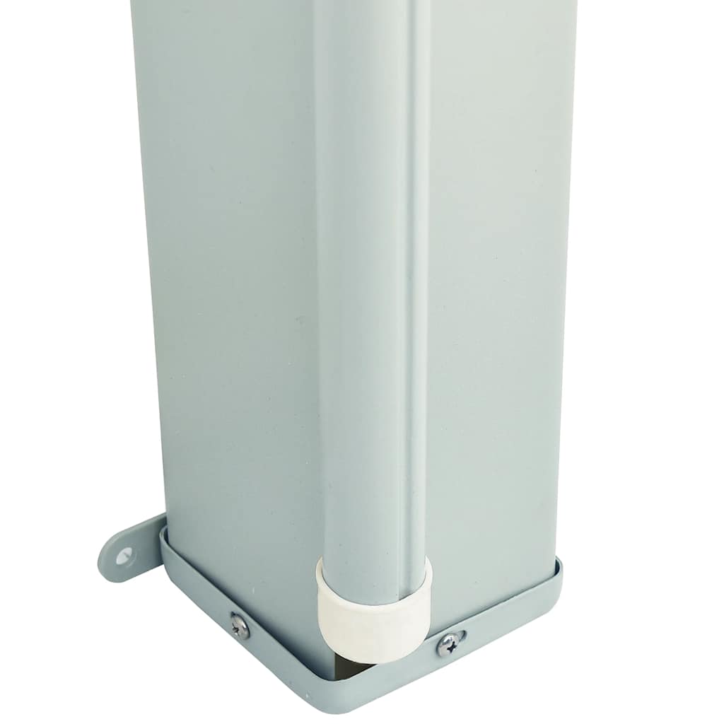 Patio Retractable Side Awning 117x600 cm Grey