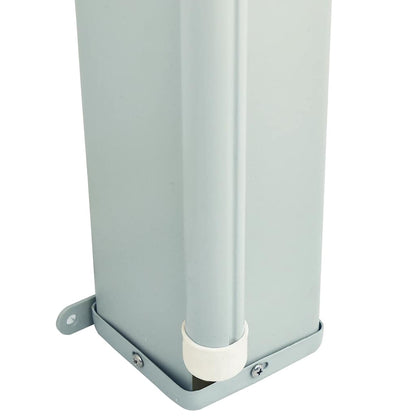 Patio Retractable Side Awning 117x600 cm Grey