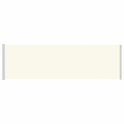 Patio Retractable Side Awning 180x600 cm Cream