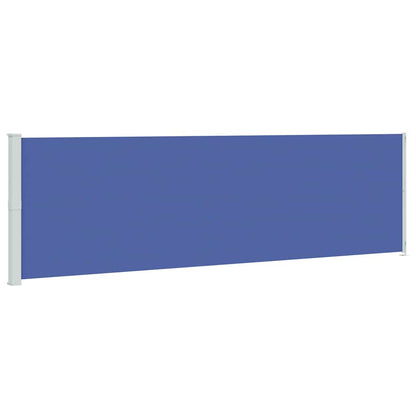 Patio Retractable Side Awning 180x600 cm Blue