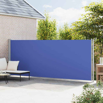 Patio Retractable Side Awning 180x600 cm Blue