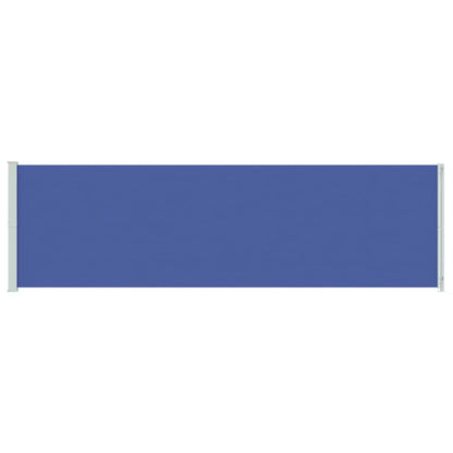 Patio Retractable Side Awning 180x600 cm Blue