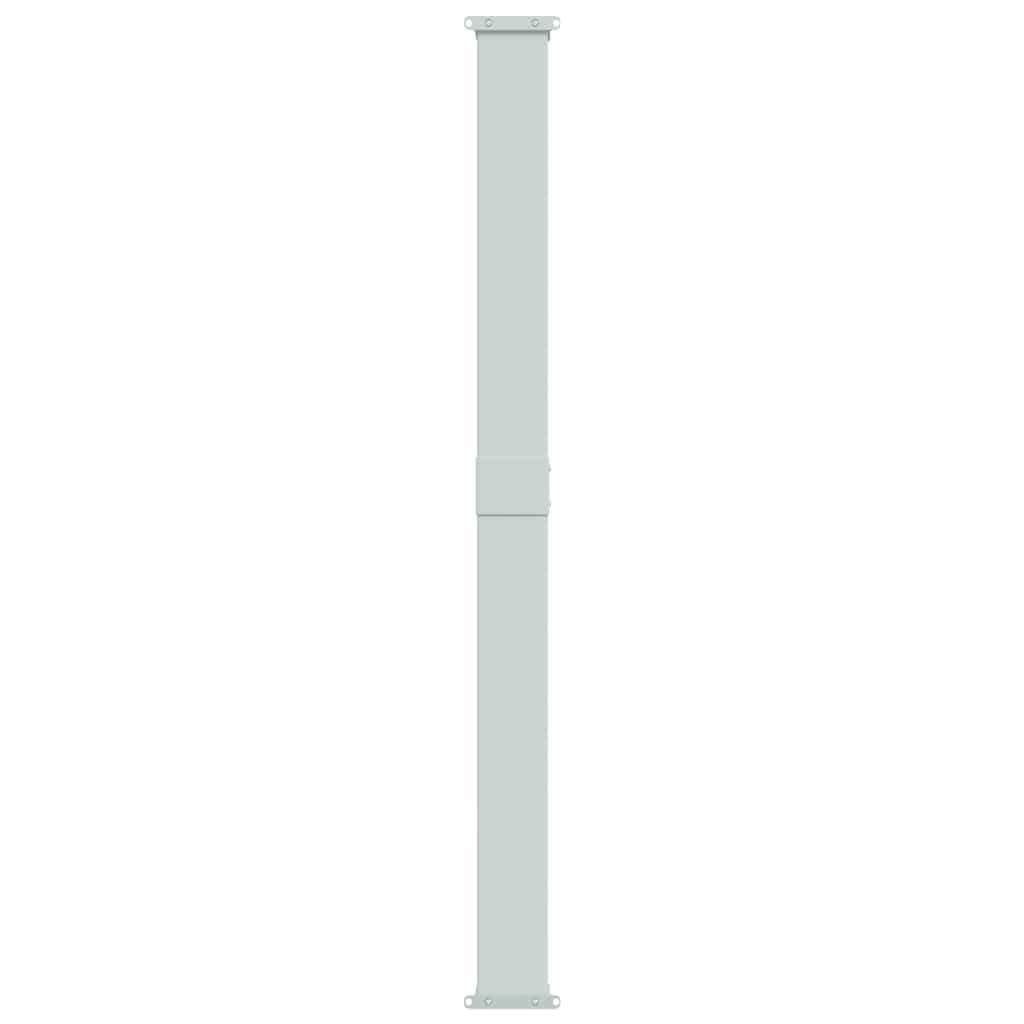 Patio Retractable Side Awning 180x600 cm Grey