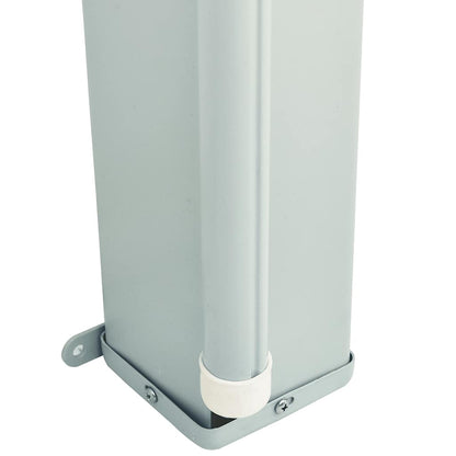 Patio Retractable Side Awning 78.7"x236.2" Cream