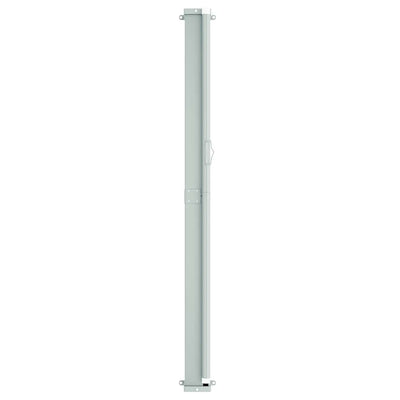 Patio Retractable Side Awning 86.6"x236.2" Black