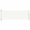 Patio Retractable Side Awning 86.6"x236.2" Cream