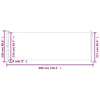 Patio Retractable Side Awning 86.6"x236.2" Cream