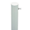 Patio Retractable Side Awning 86.6"x236.2" Gray