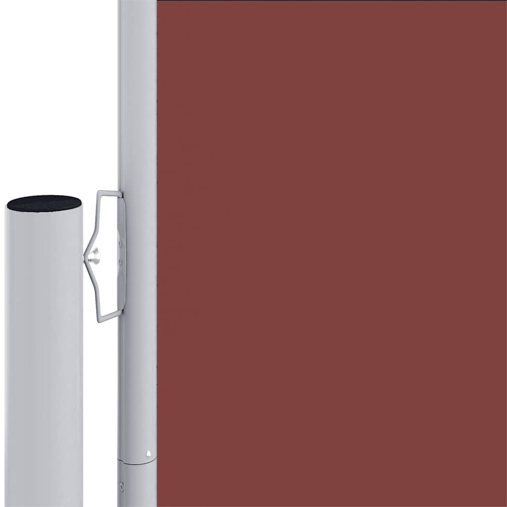 Retractable Side Awning Brown 180x600 cm