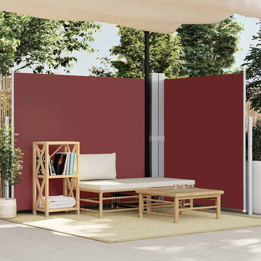 Side Awning | Brown | Polyester, Steel, Aluminium | 180 x 600 cm