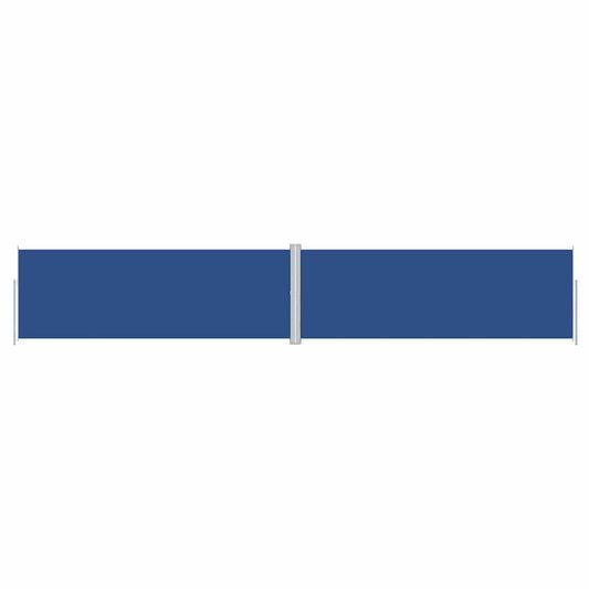 Side Awning | Blue | Polyester, Steel, Aluminium | Large | Retractable