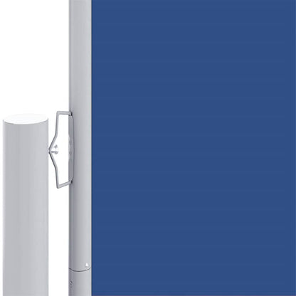 Retractable Side Awning Blue 200x1000 cm