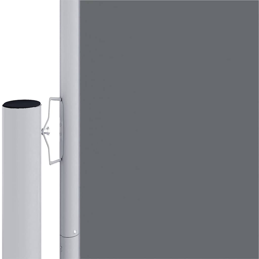 Retractable Side Awning Anthracite 86.6"x393.7"