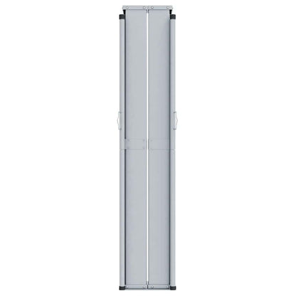 Retractable Side Awning Brown 220x1000 cm
