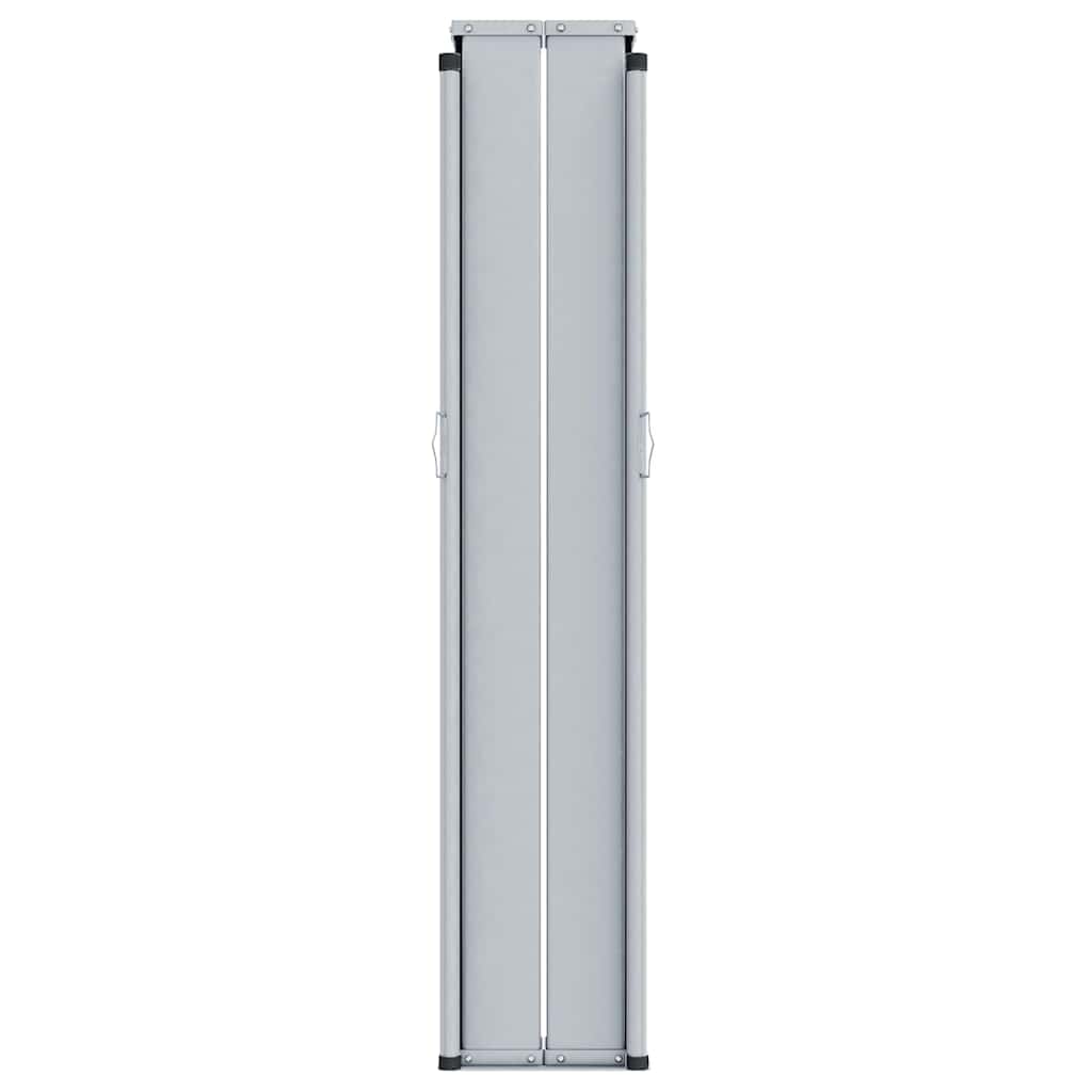 Retractable Side Awning Anthracite 46.1"x472.4"