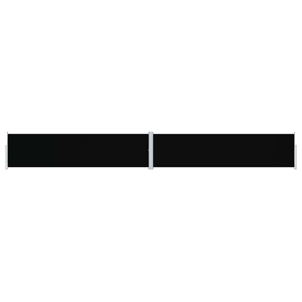 Side Awning | Black | Polyester with PU coating, steel, aluminium