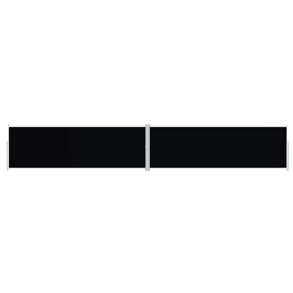 Side Awning | Black | Polyester with PU coating, steel, aluminium