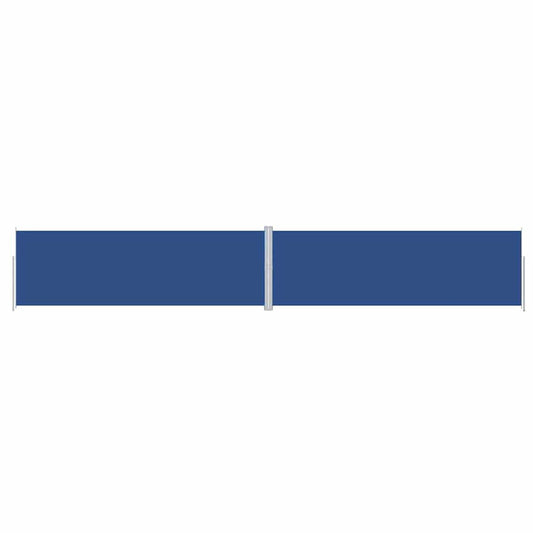 Side Awning | Blue | 100% polyester, steel, aluminium, PU coating | Large