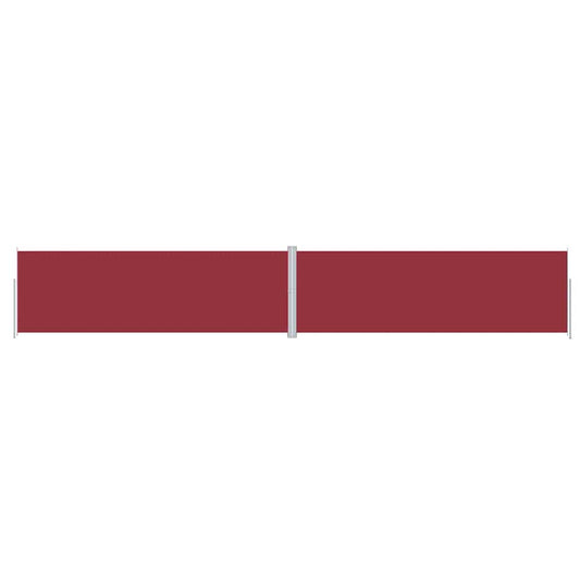 Side Awning | Red | Polyester, steel, aluminium | Large | Retractable