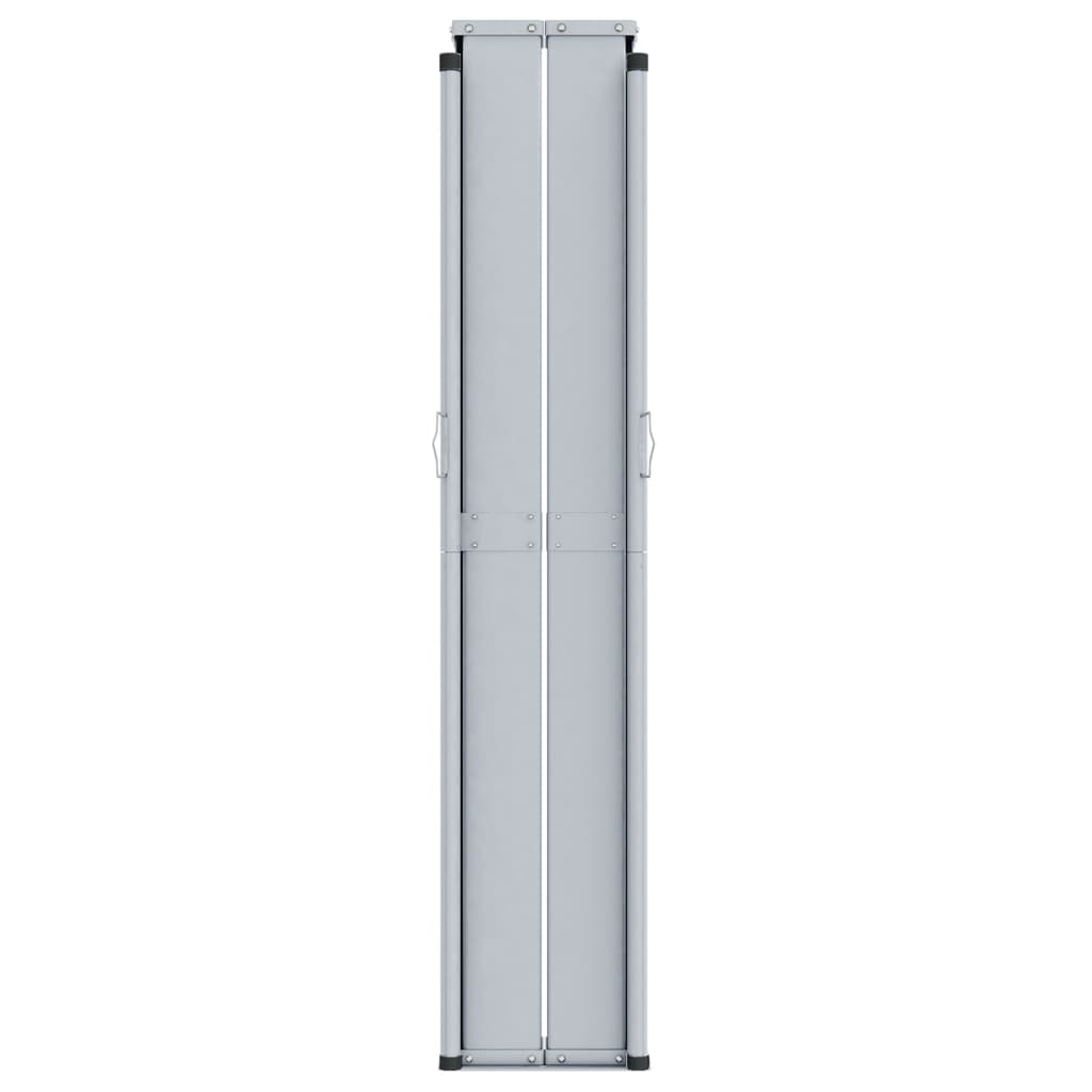 Retractable Side Awning Brown 220x1200 cm