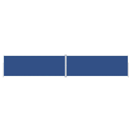 Side Awning | Blue | Polyester with PU coating, steel, aluminium | Large