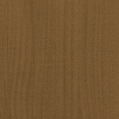 Garden Planters 2 pcs Honey Brown 15.7"x15.7"x15.7" Solid Wood Pine