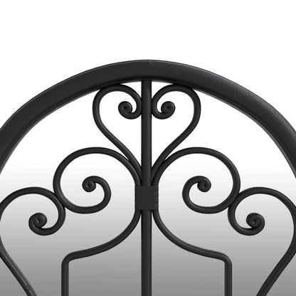 Mirror Black 100x45 cm Iron for Indoor Use