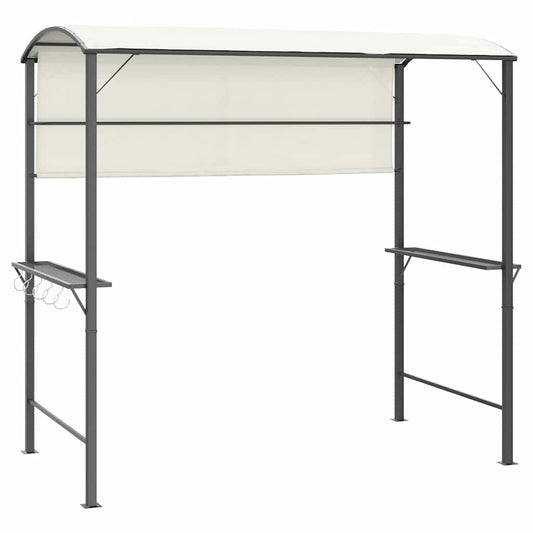 Gazebo | Cream | Polyester with PA coating, powder-coated metal