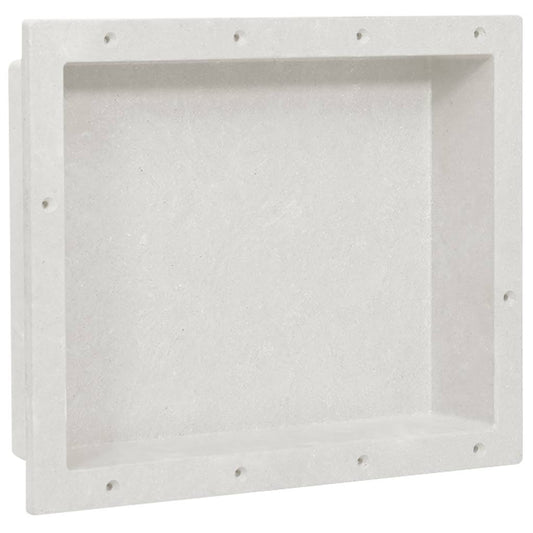 Shower Niche Matt White 41x51x10 cm
